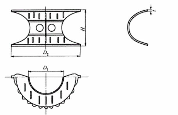 Plastic Super Saddle Ring